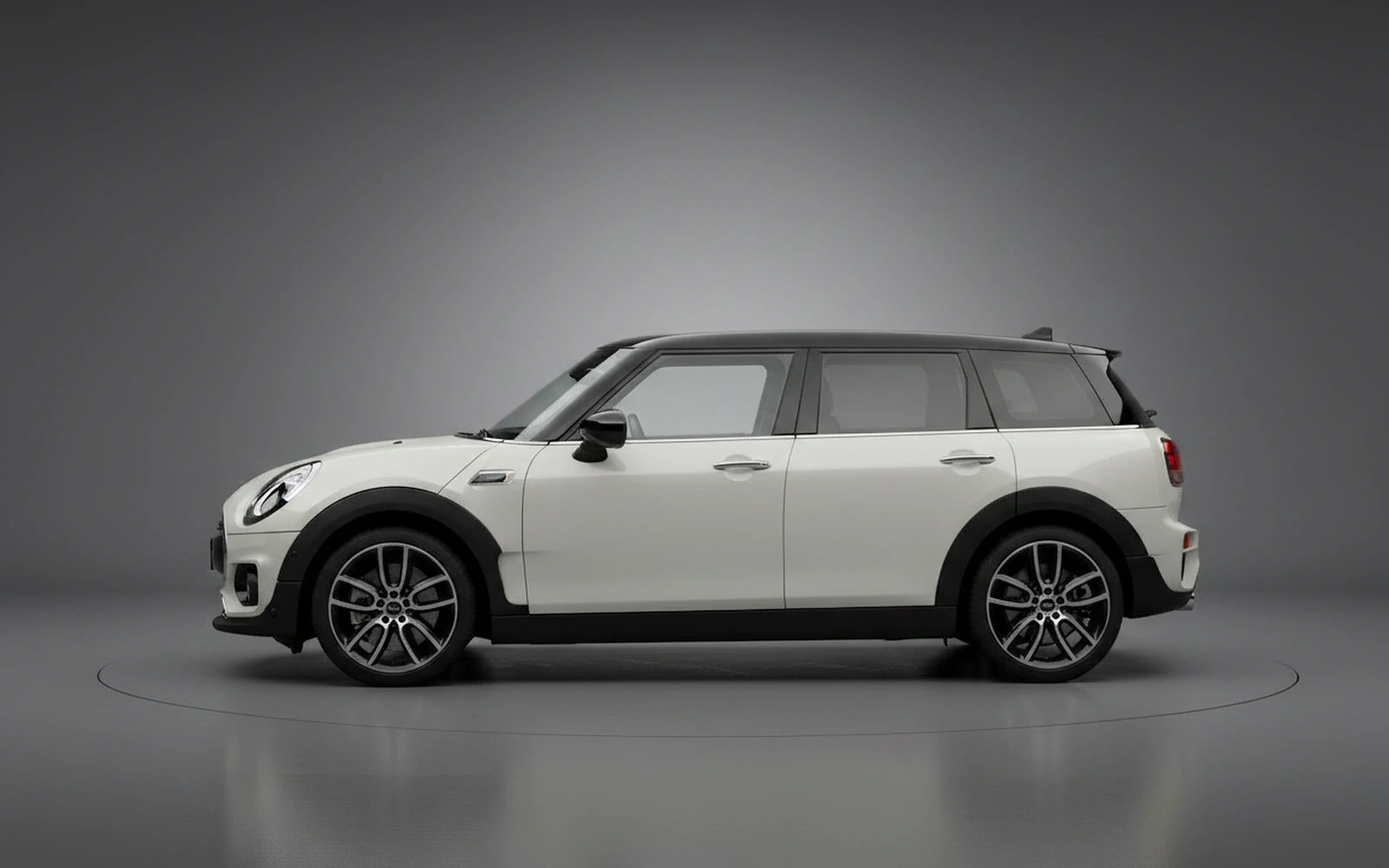 Mini Cooper Clubman JCW White 2021 — exterior rear view
