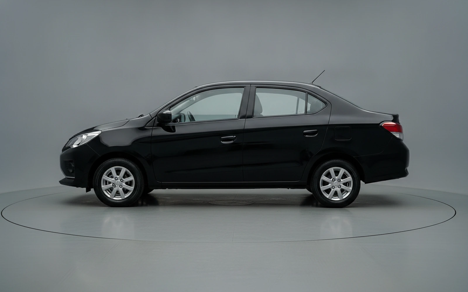 Mitsubishi Attrage Black 2026 — exterior rear view