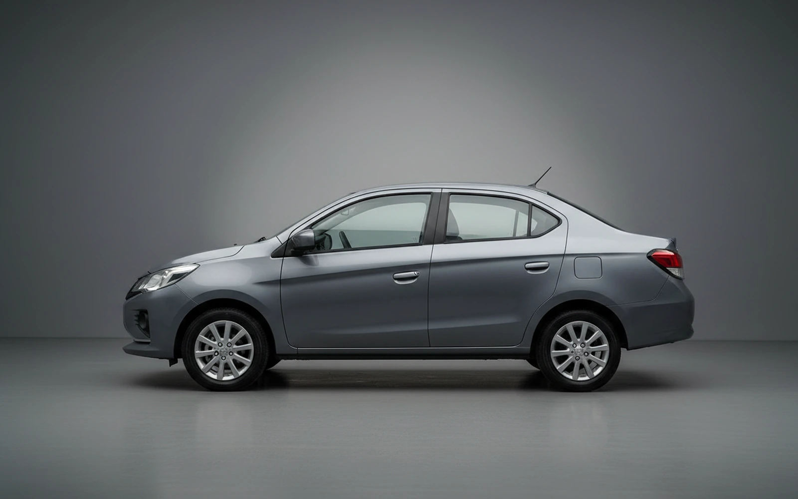 Mitsubishi Attrage Grey 2026 — exterior rear view