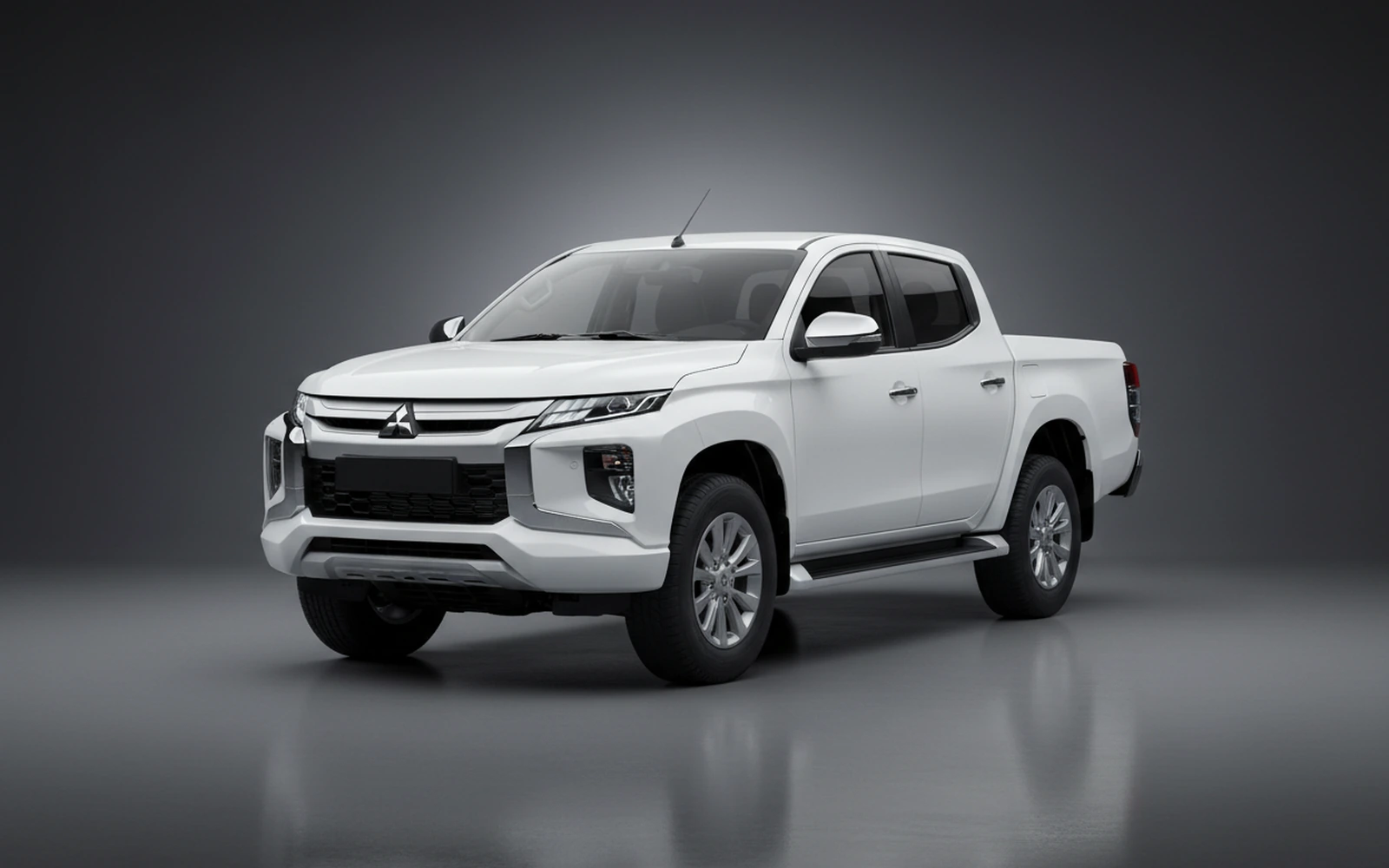 Mitsubishi L200 Double Cap Automatic White 2026 for rent in Miami — exterior front view