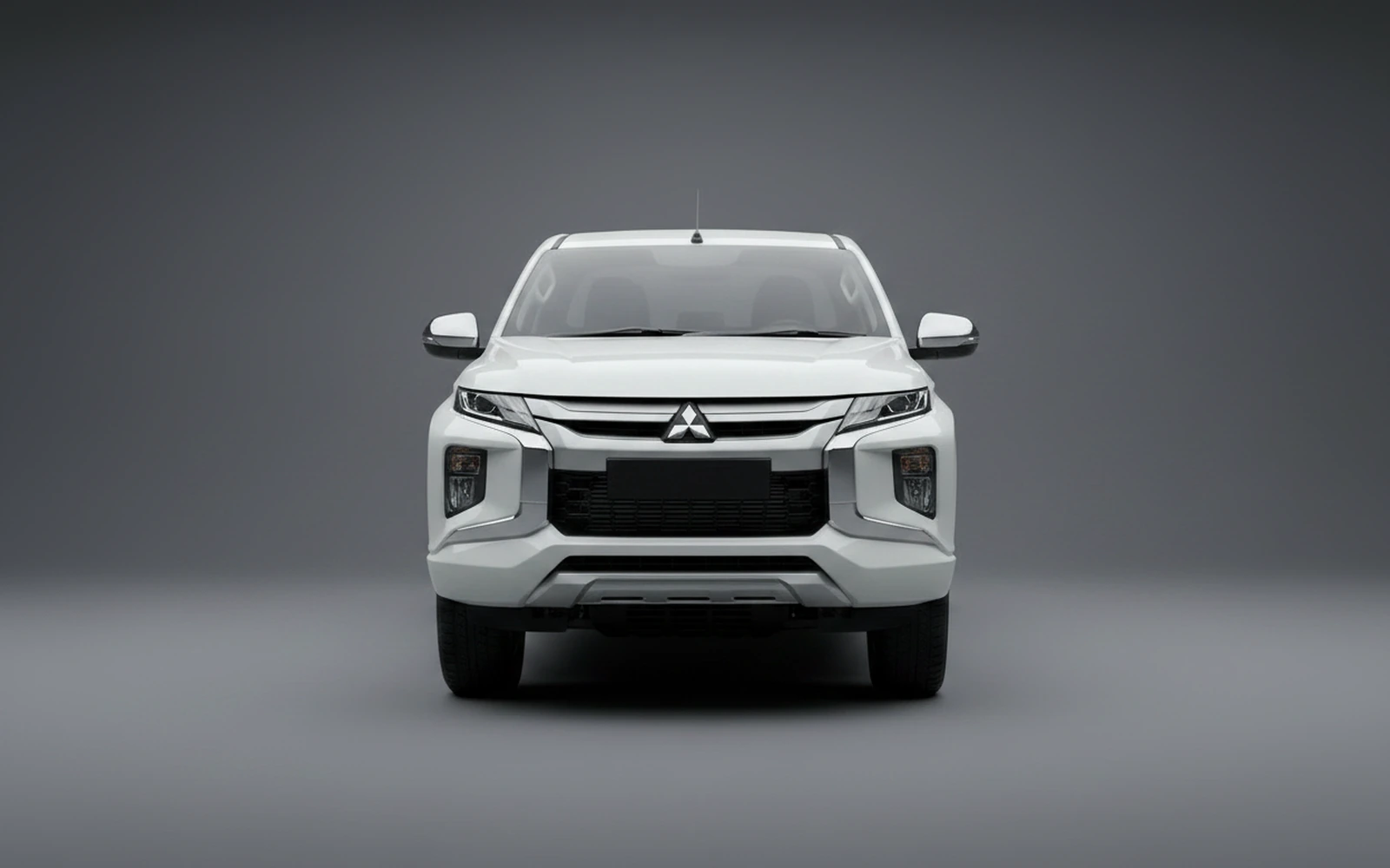 Mitsubishi L200 Double Cap Automatic White 2026 — exterior side view