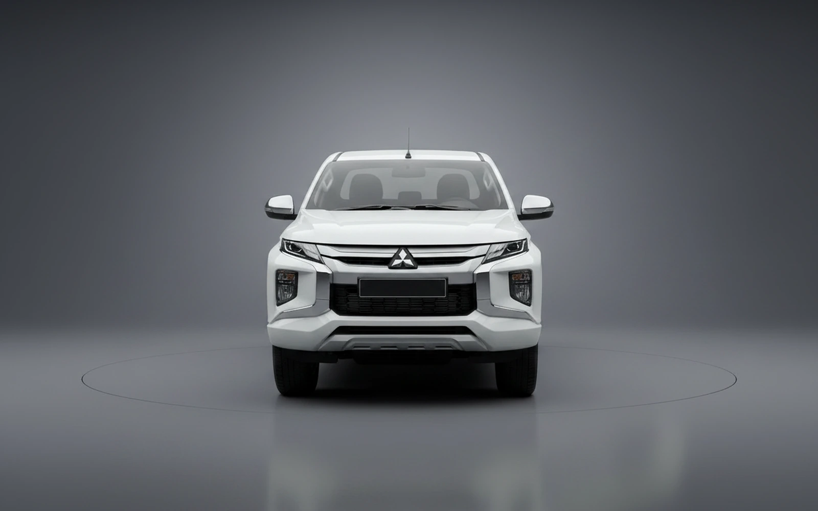 Mitsubishi L200 Double Cap Automatic White 2026 — exterior side view