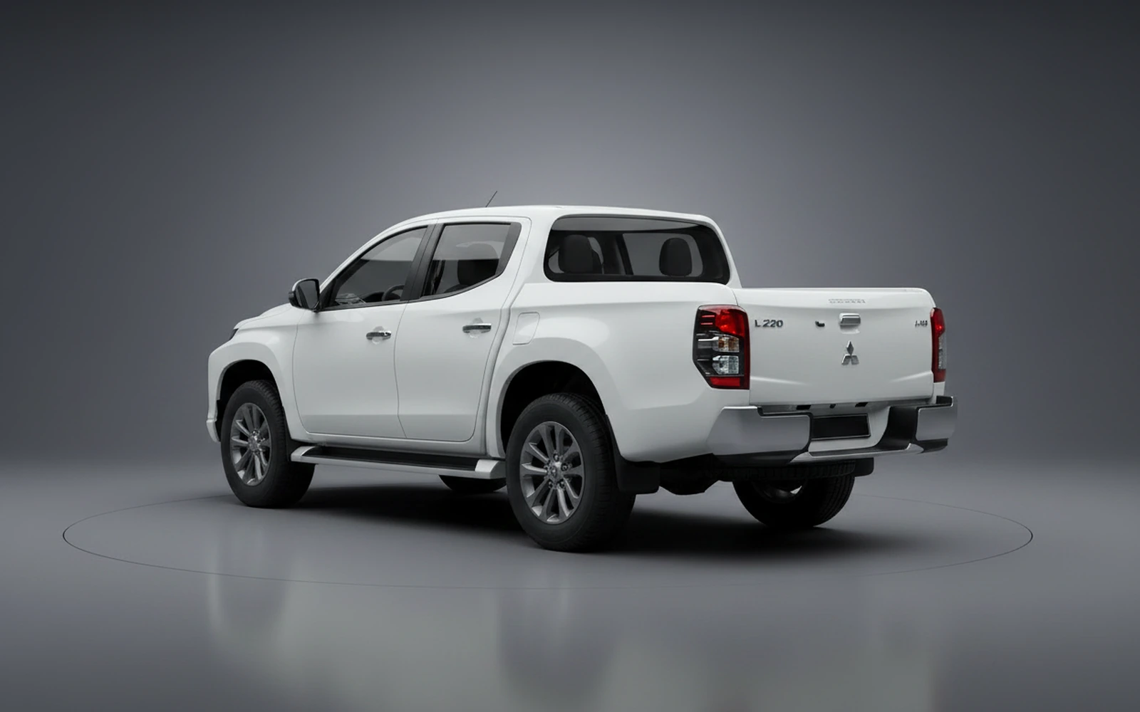 Mitsubishi L200 Double Cap Automatic White 2026 — interior dashboard
