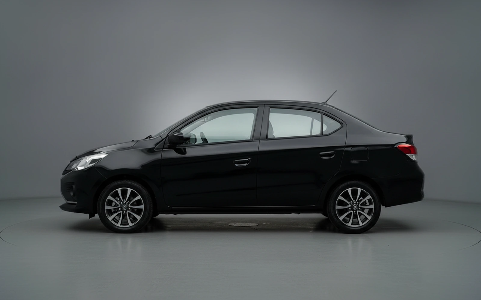 Mitsubishi Mitsubishi Attrage Black 2026 — exterior rear view