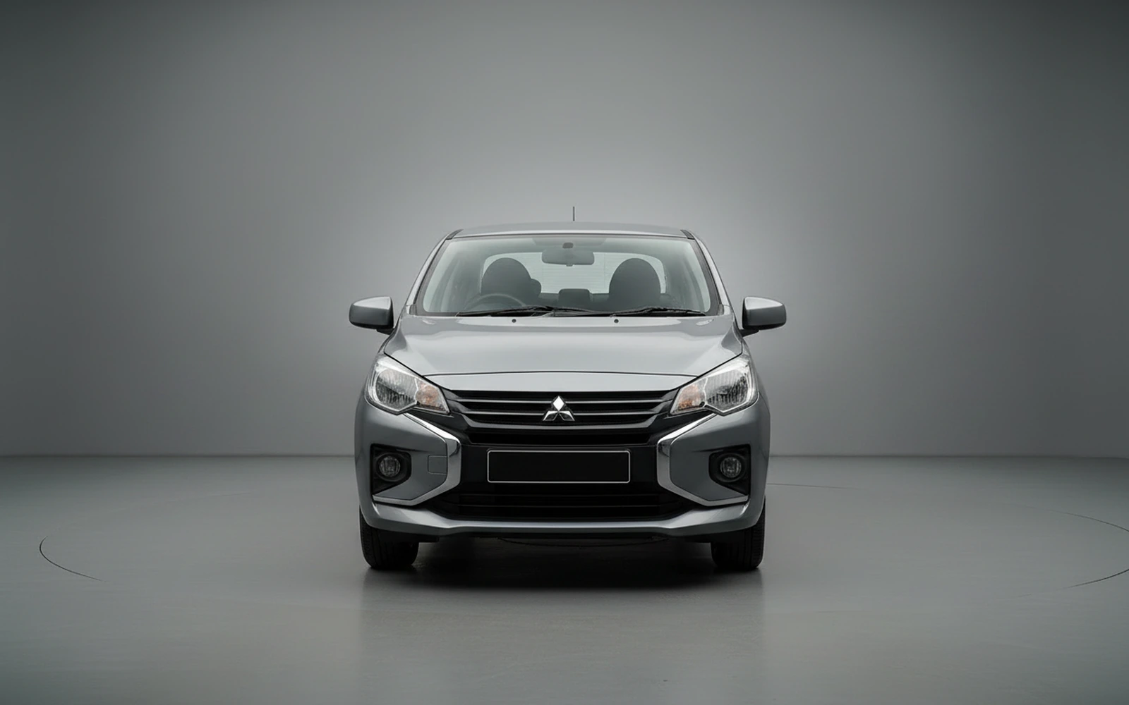 Mitsubishi Mitsubishi Attrage Grey 2025 — exterior side view
