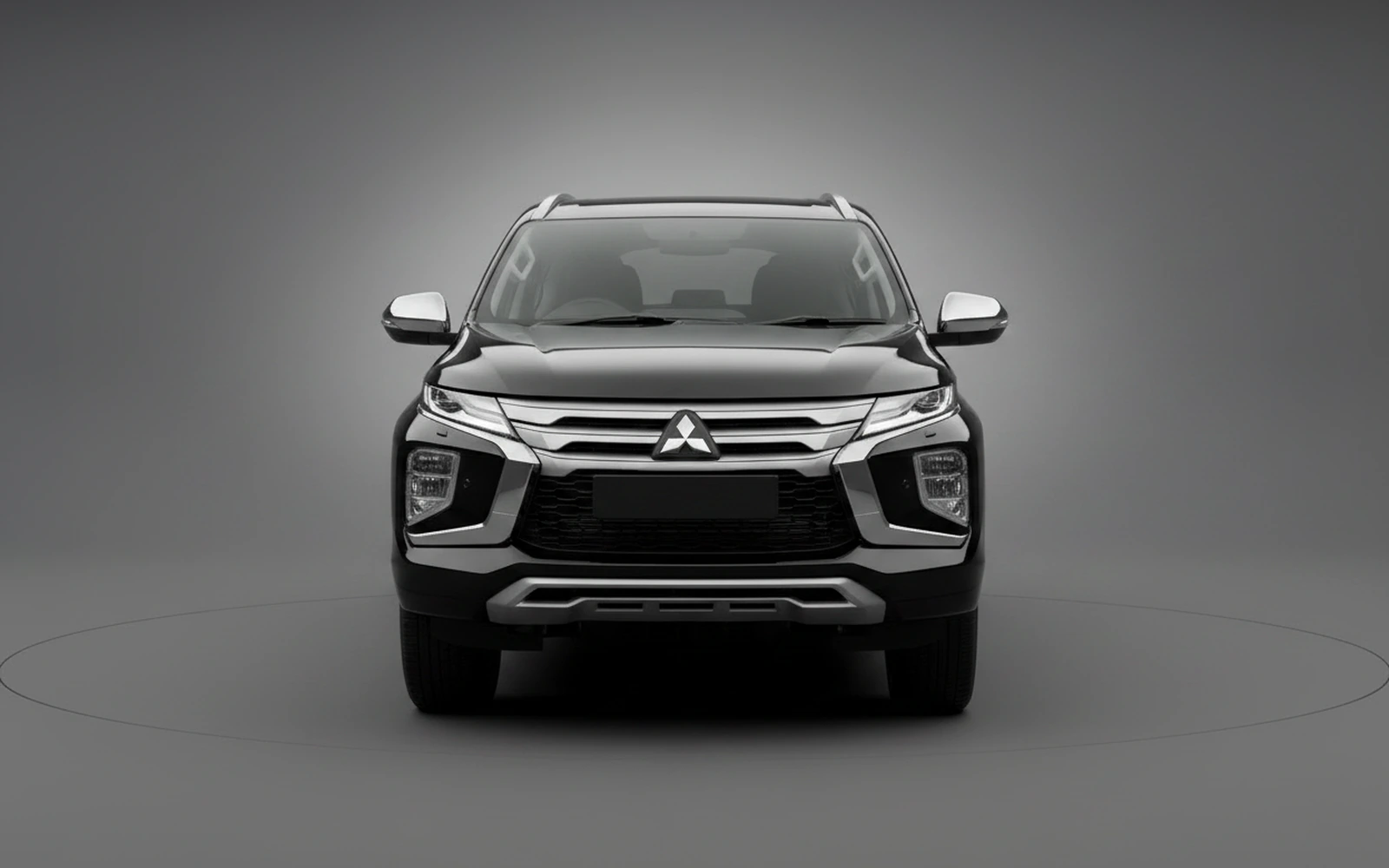 Mitsubishi Pajero (Montero) Sport 7-Seater Black 2023 — exterior side view