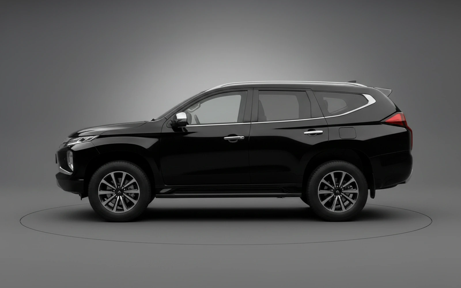 Mitsubishi Pajero (Montero) Sport 7-Seater Black 2023 — exterior rear view