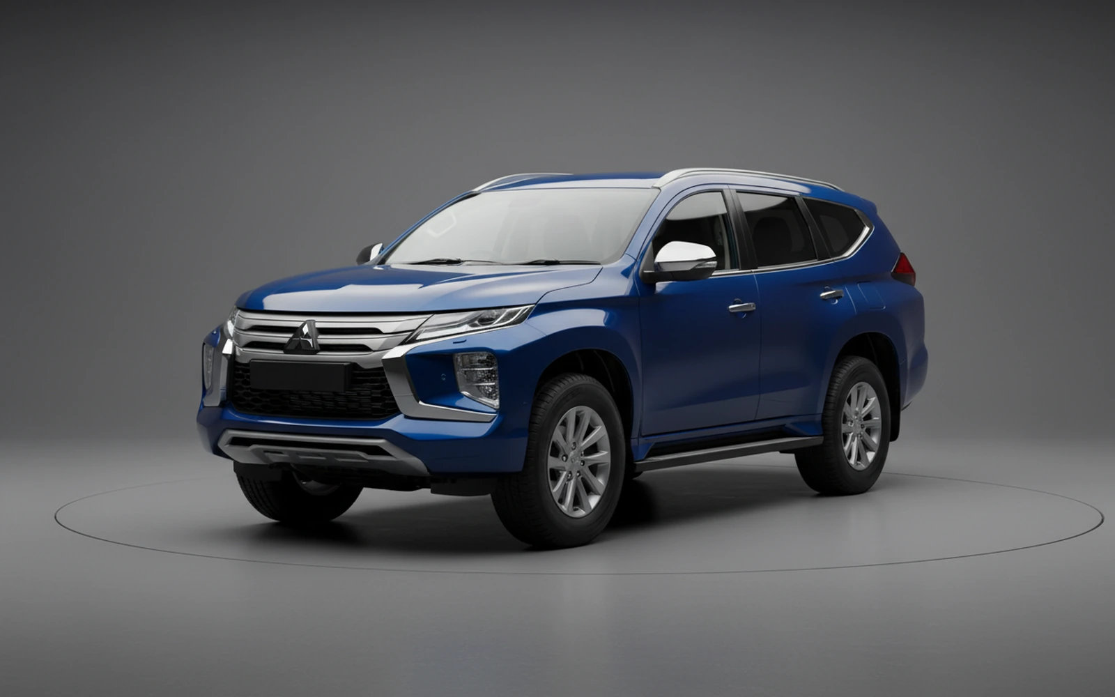 Mitsubishi Pajero (Montero) Sport 7-Seater Azul 2023 for rent in Miami — exterior front view