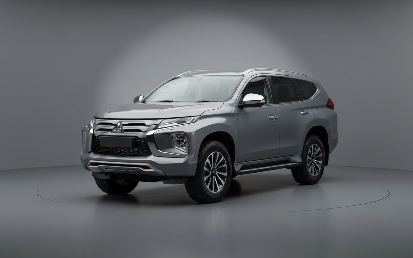 Mitsubishi Pajero (Montero) Sport 7-Seater Grey 2023 for rent in Miami — exterior front view