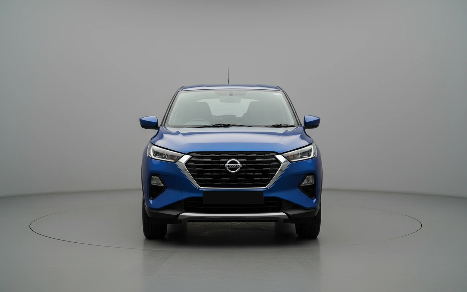 Nissan Magnite Azul 2025 — exterior side view