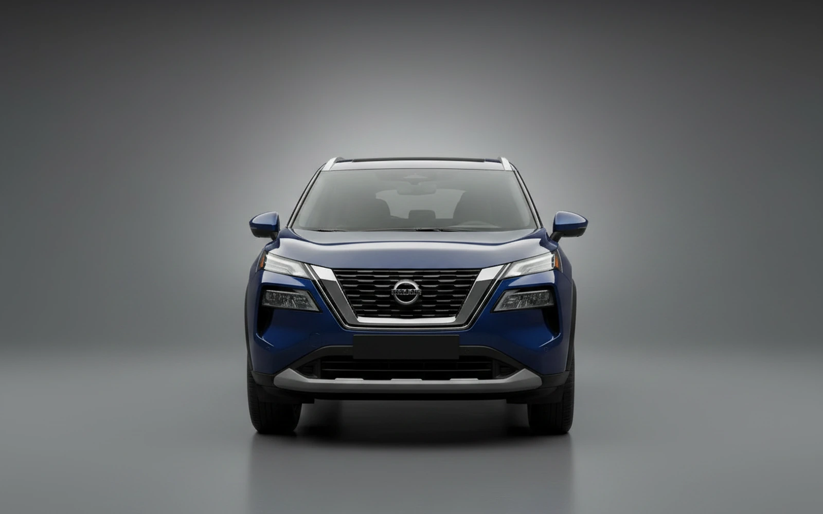 Nissan Rogue Azul 2025 — exterior side view