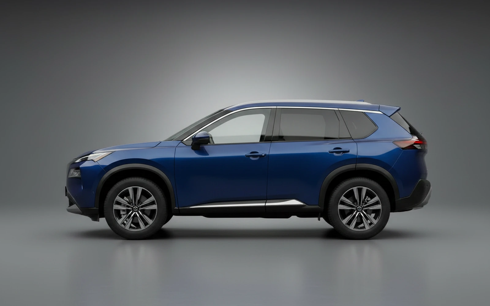 Nissan Rogue Azul 2025 — exterior rear view