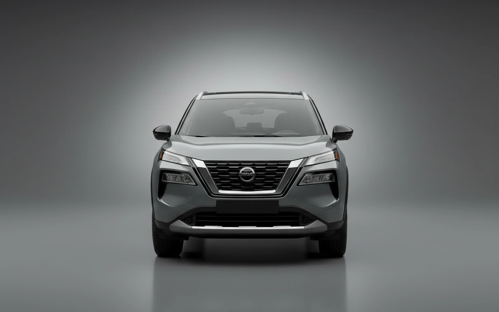 Nissan Rogue Grey 2025 — exterior side view