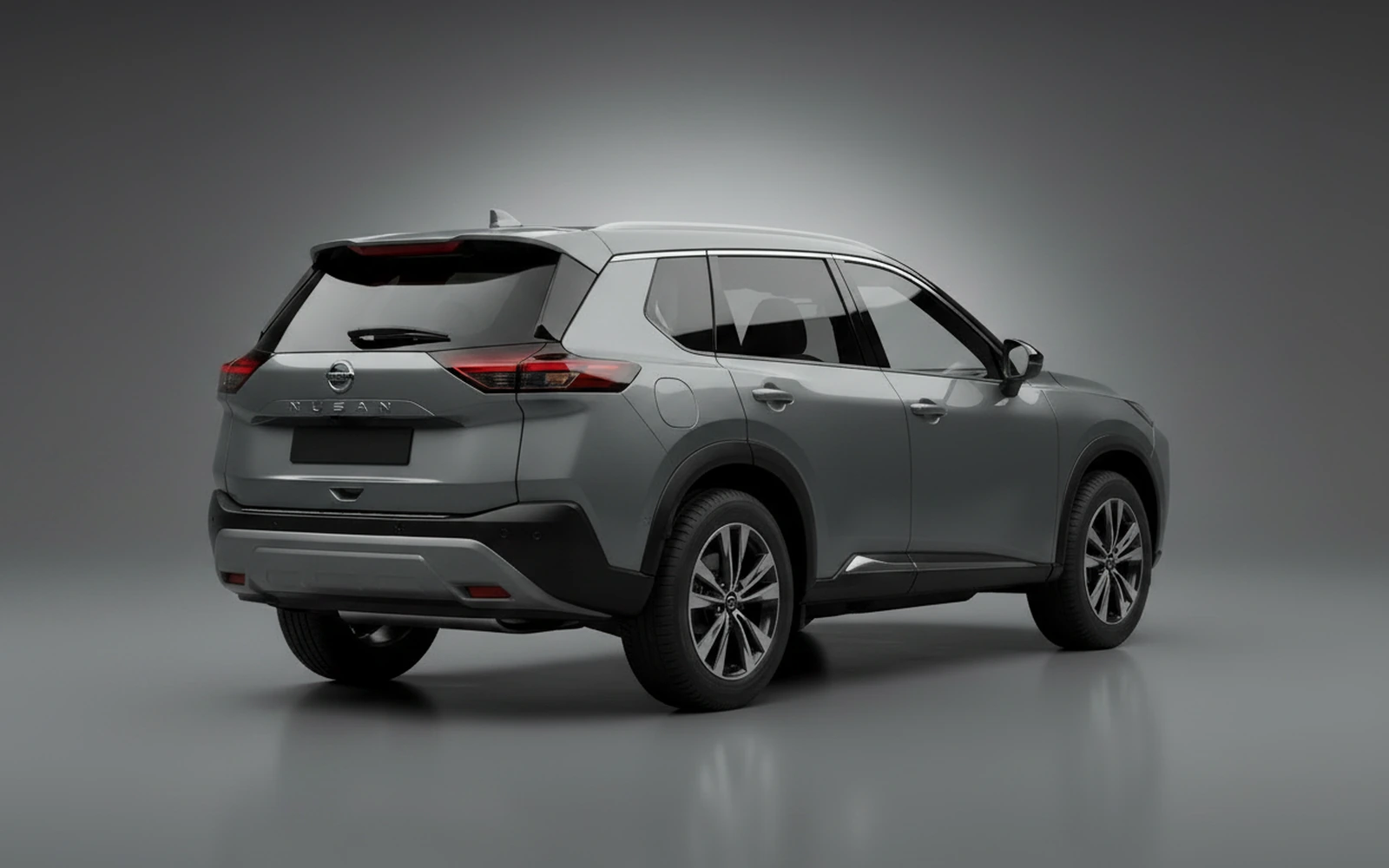 Nissan Rogue Grey 2025 — interior dashboard