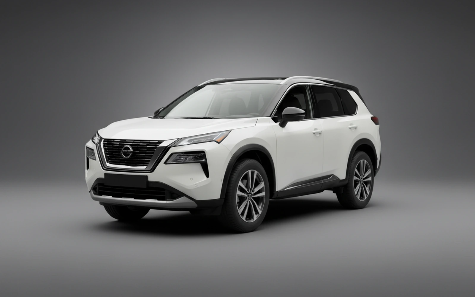 Nissan Rogue White 2025 for rent in Miami — exterior photo