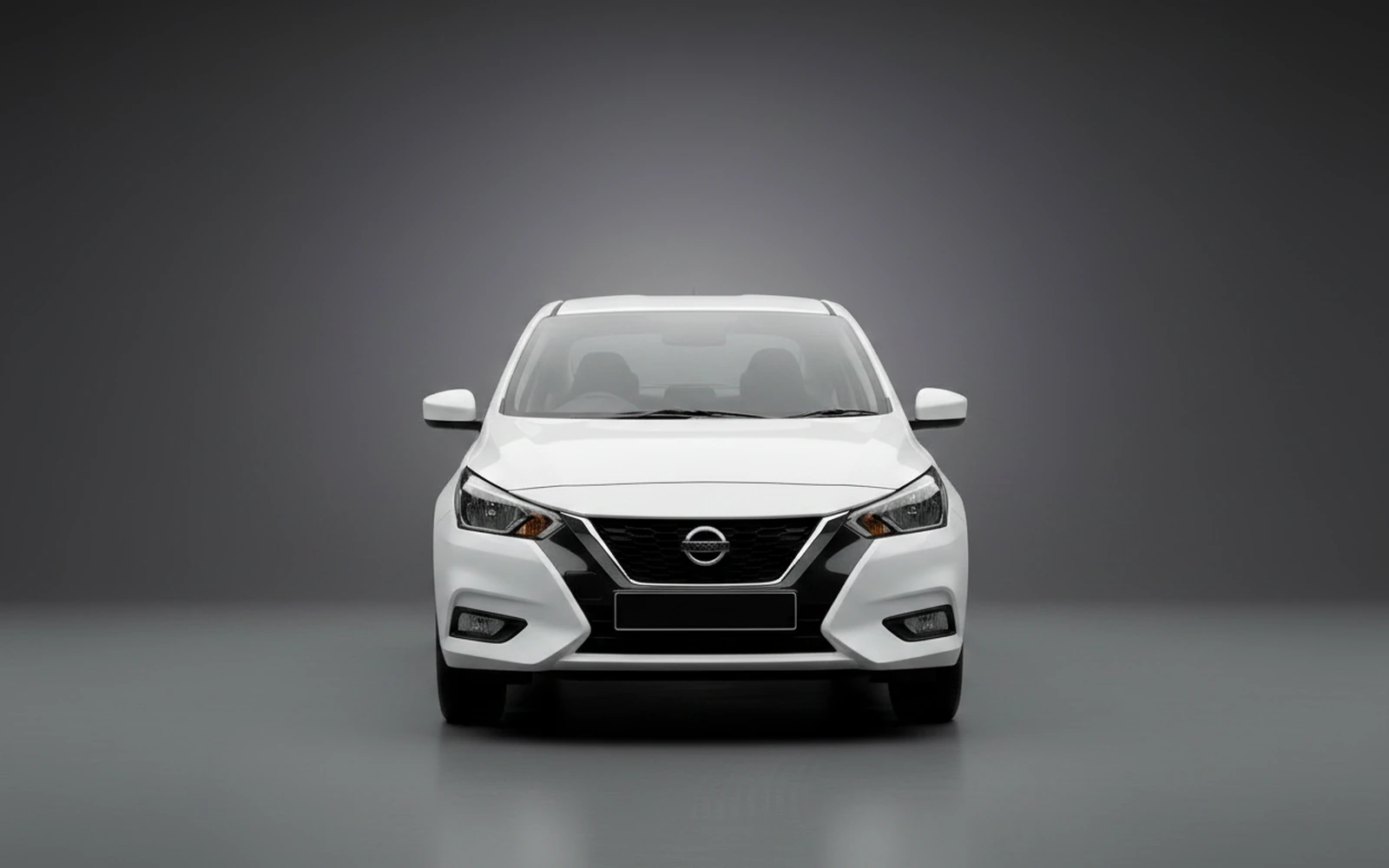Nissan Sunny White 2025 — exterior side view