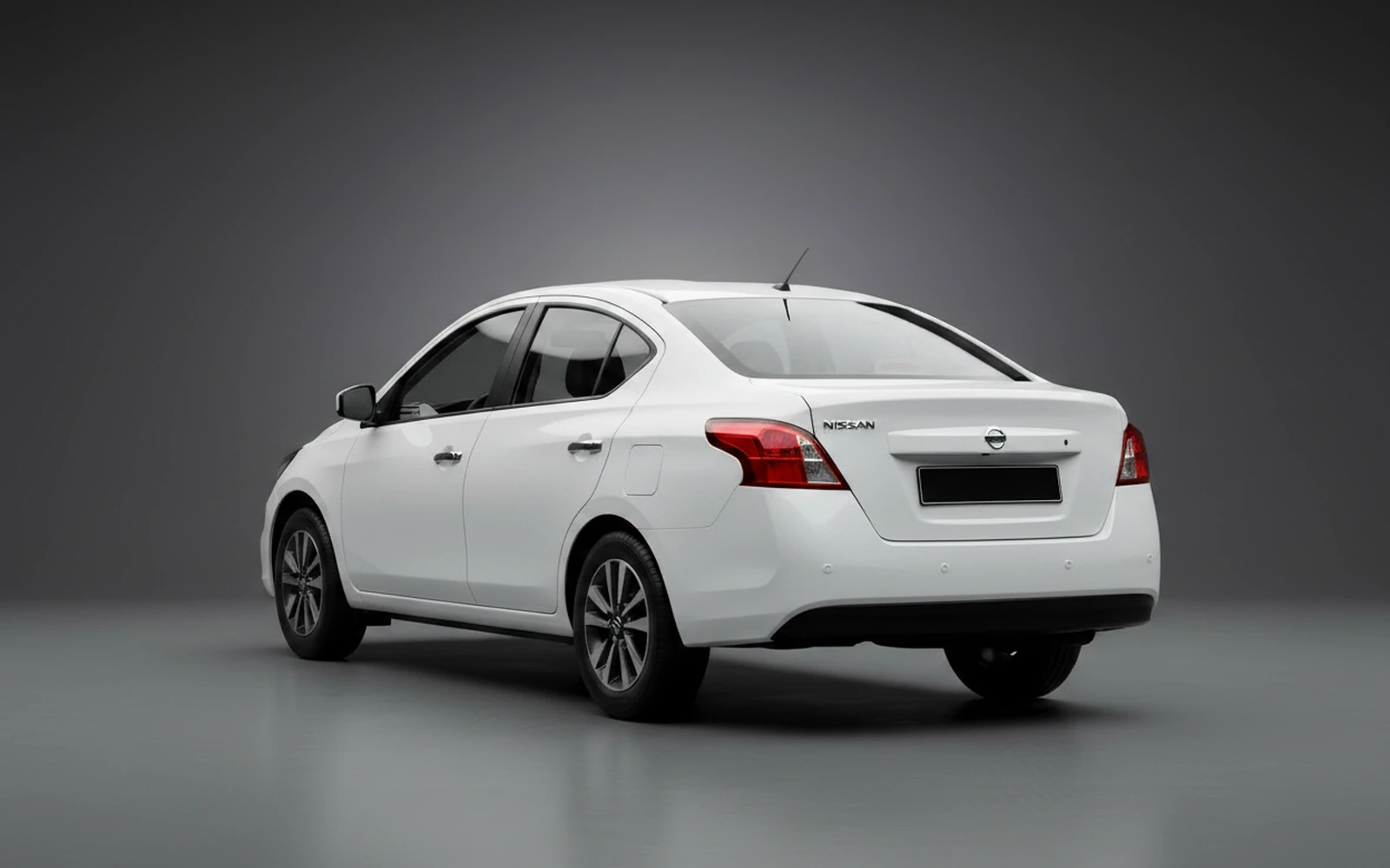 Nissan Sunny White 2025 — interior dashboard