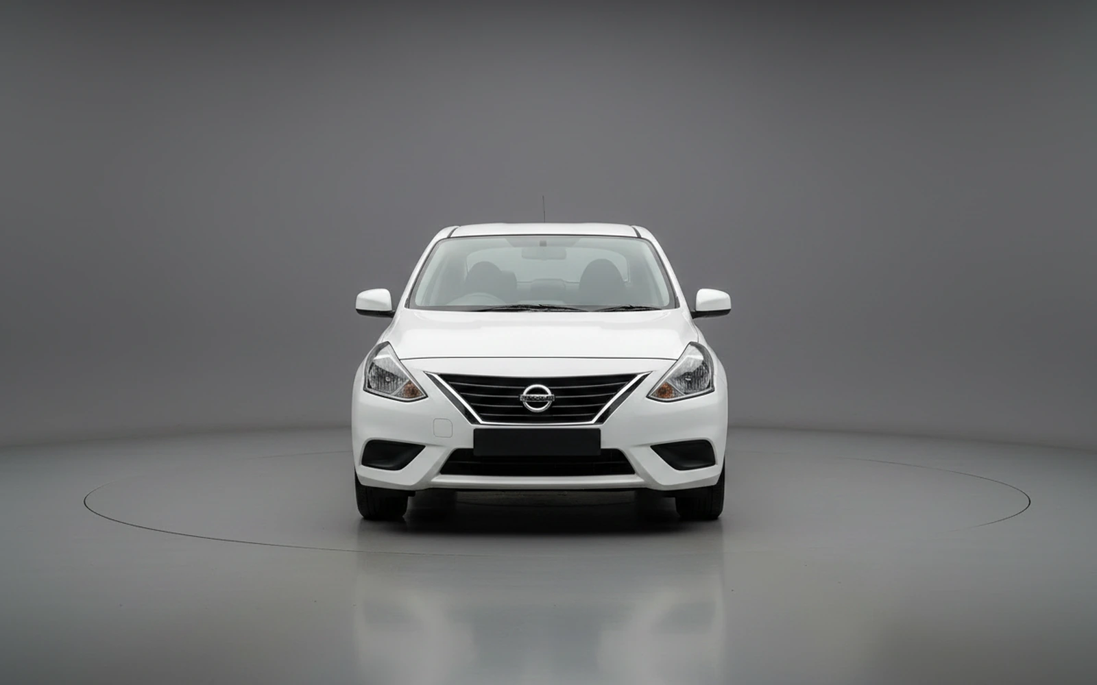 Nissan Sunny White 2026 — exterior side view