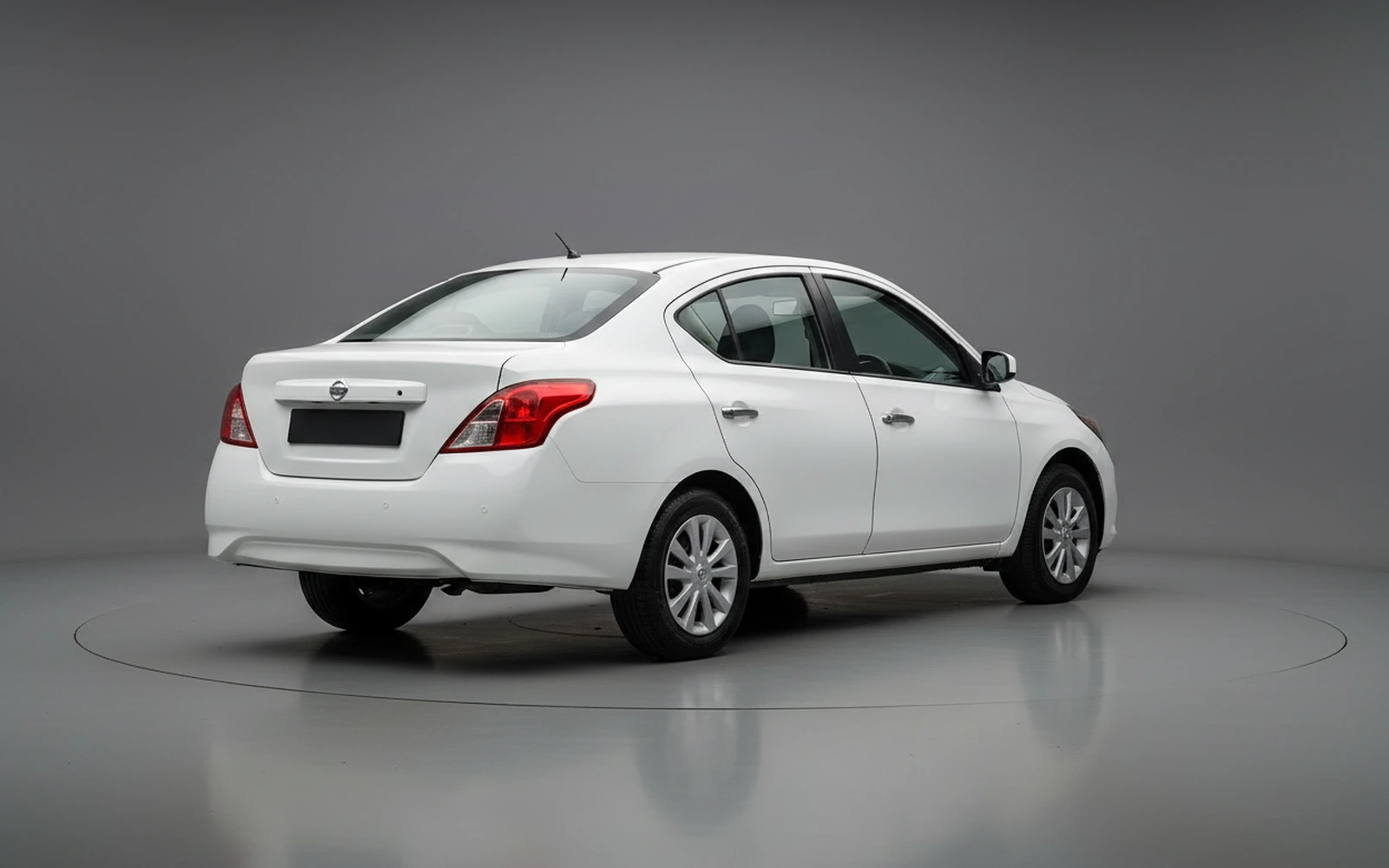 Nissan Sunny White 2026 — interior dashboard