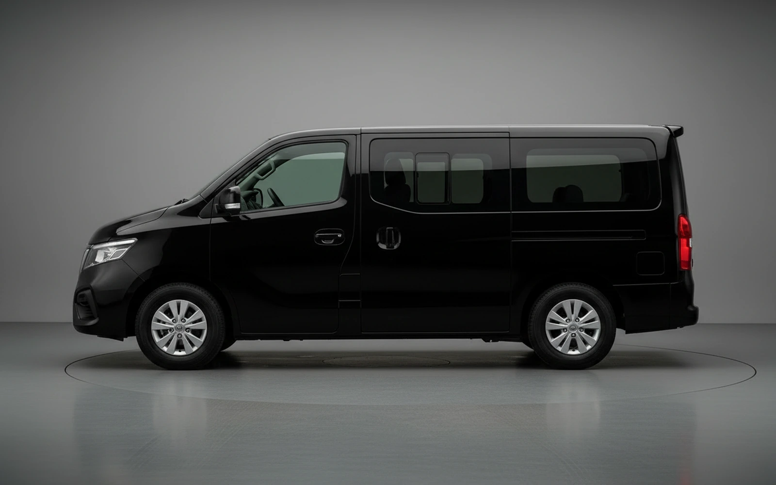 Nissan Urvan Black 2026 — exterior rear view