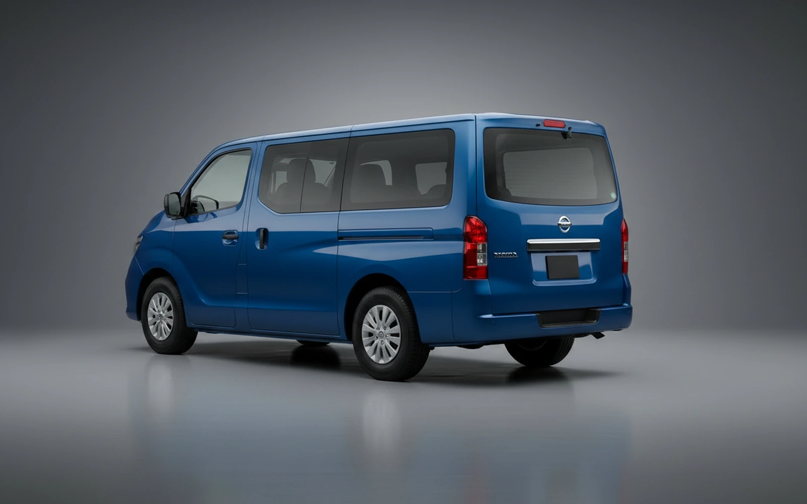 Nissan Urvan Blue 2026 — interior dashboard