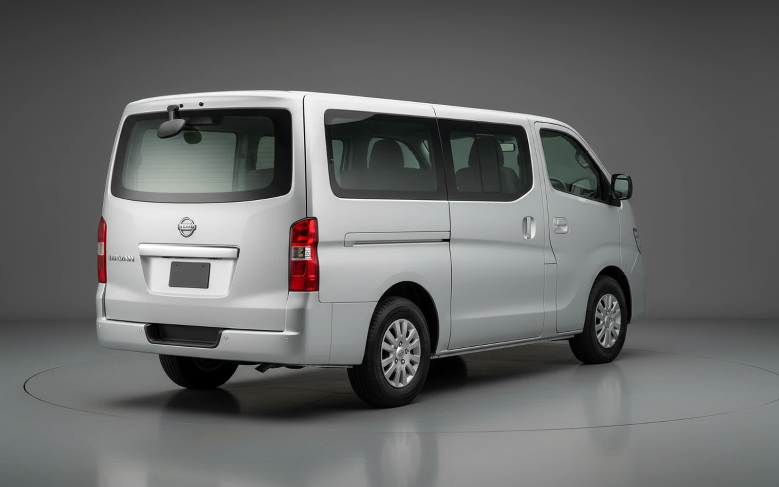 Nissan Urvan Silver 2026 — interior dashboard