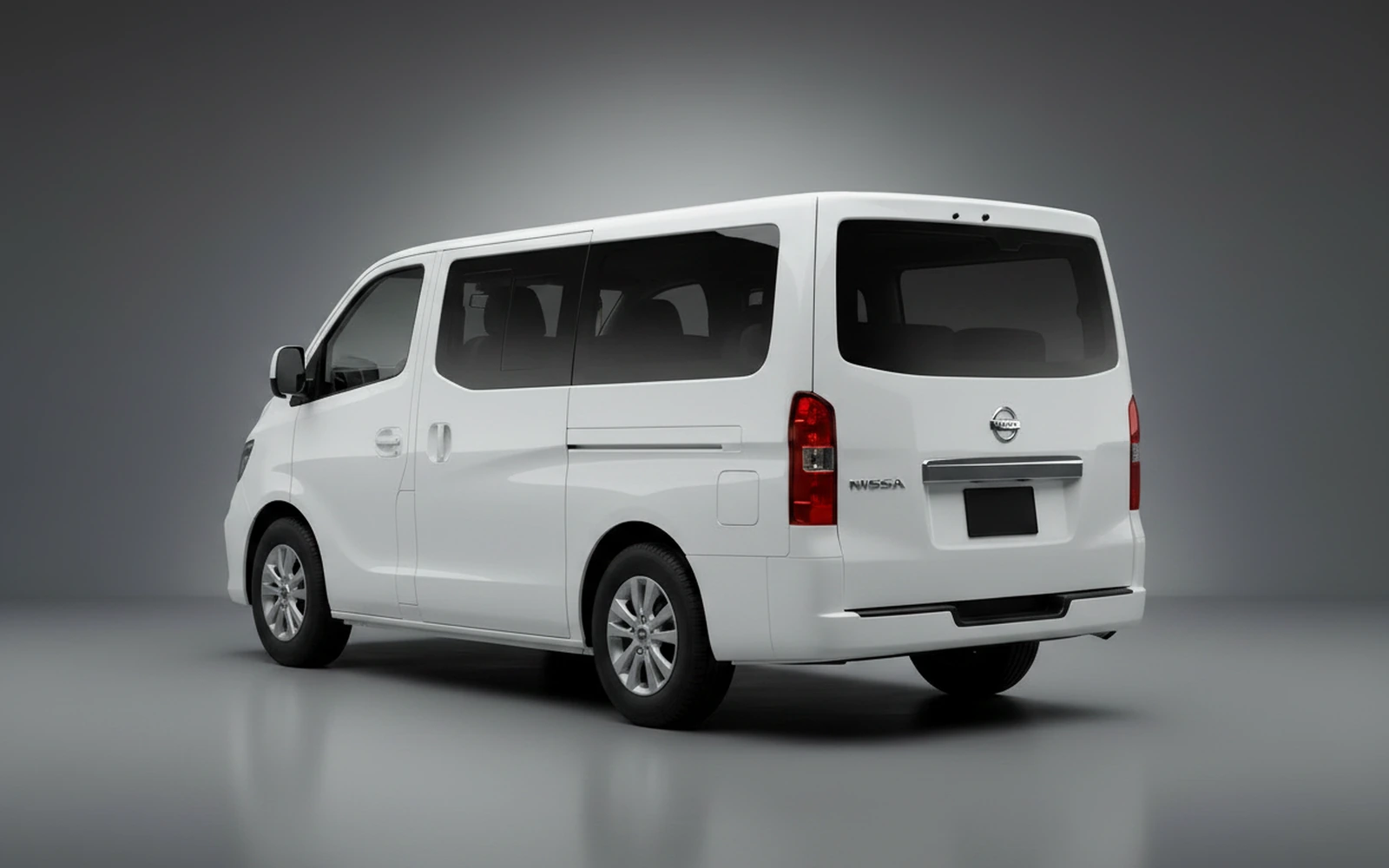 Nissan Urvan White 2026 — interior dashboard