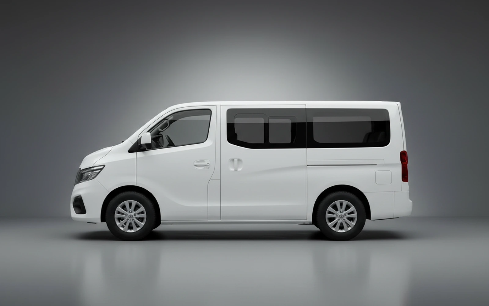 Nissan Urvan White 2026 — exterior rear view