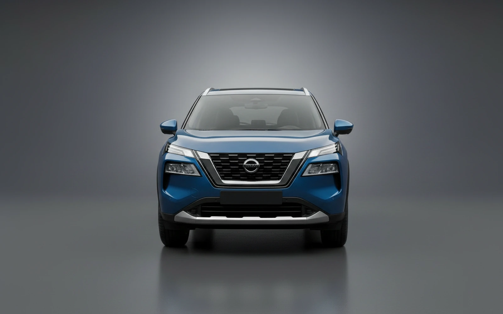 Nissan X Trail Azul 2026 — exterior side view