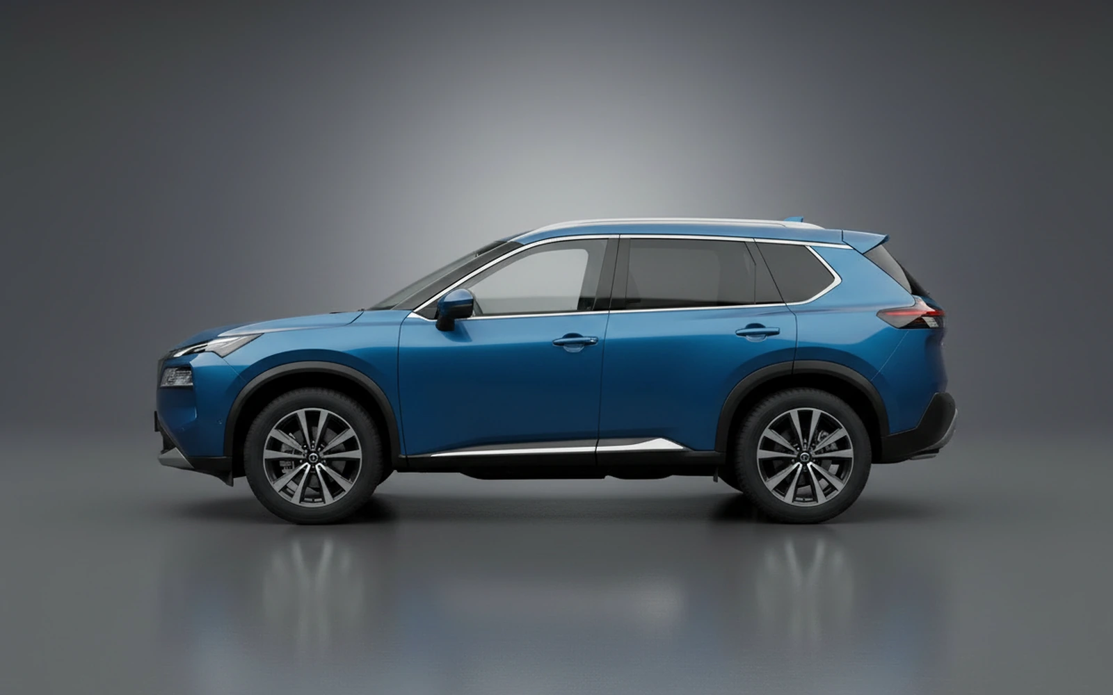 Nissan X Trail Azul 2026 — exterior rear view