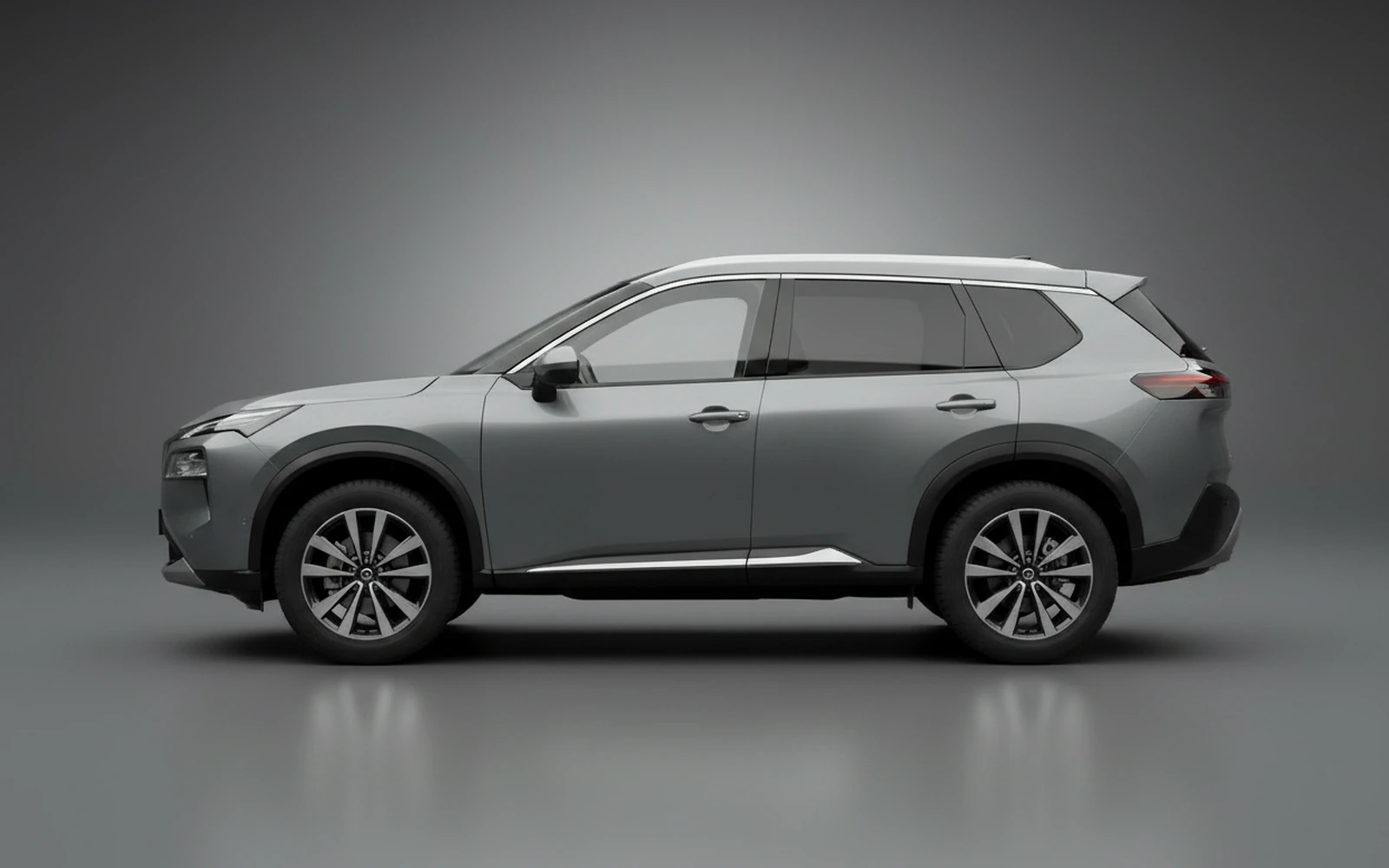 Nissan X Trail Gris 2026 — exterior rear view