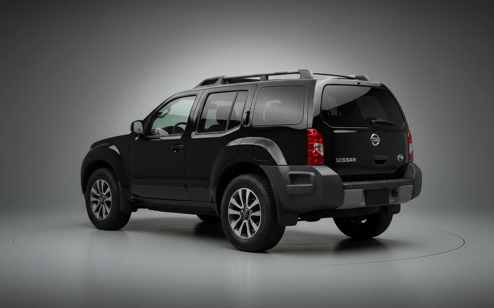 Nissan Xterra Negro 2022 — interior dashboard