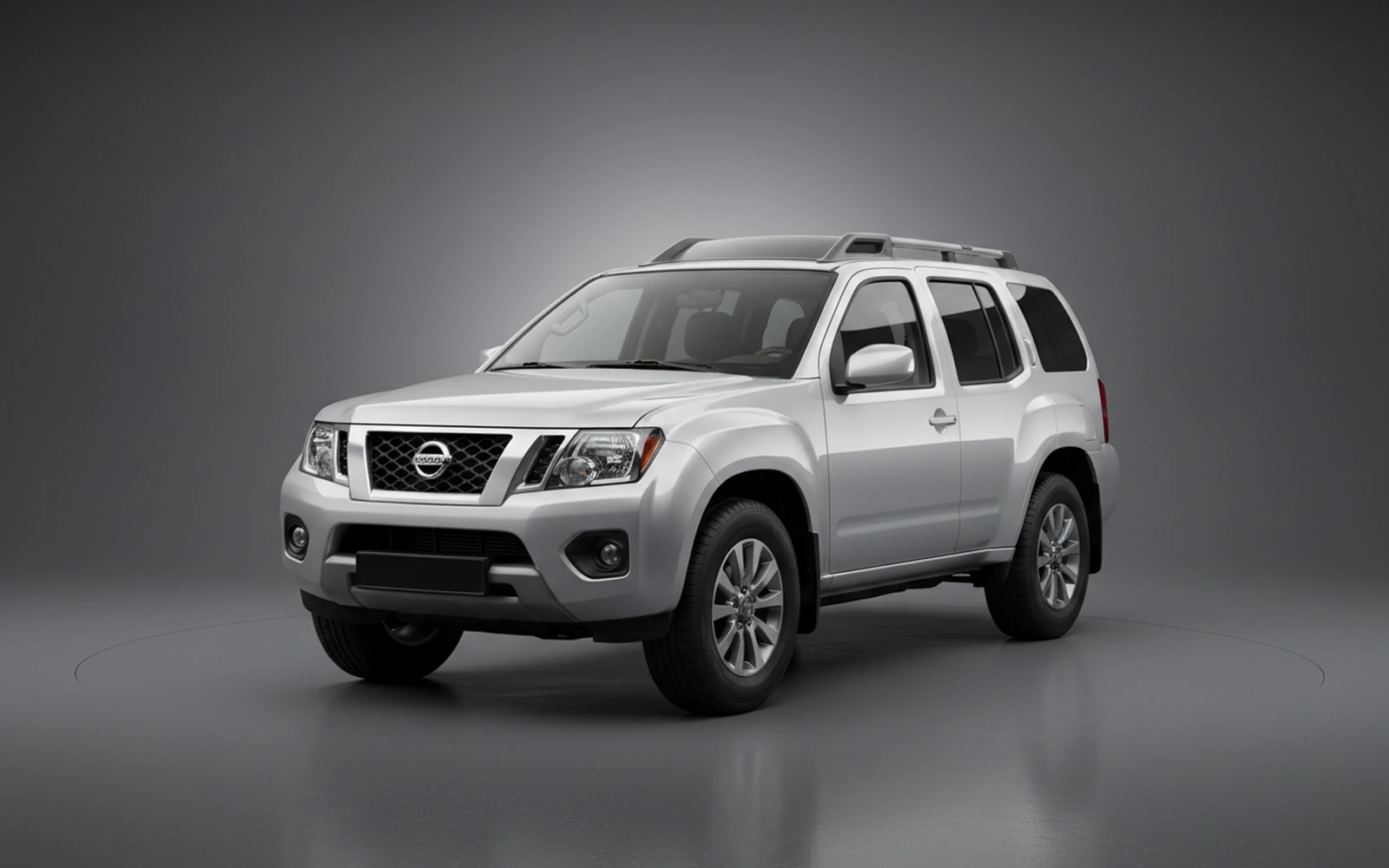 Nissan Xterra Silver 2022 for rent in Miami — exterior photo