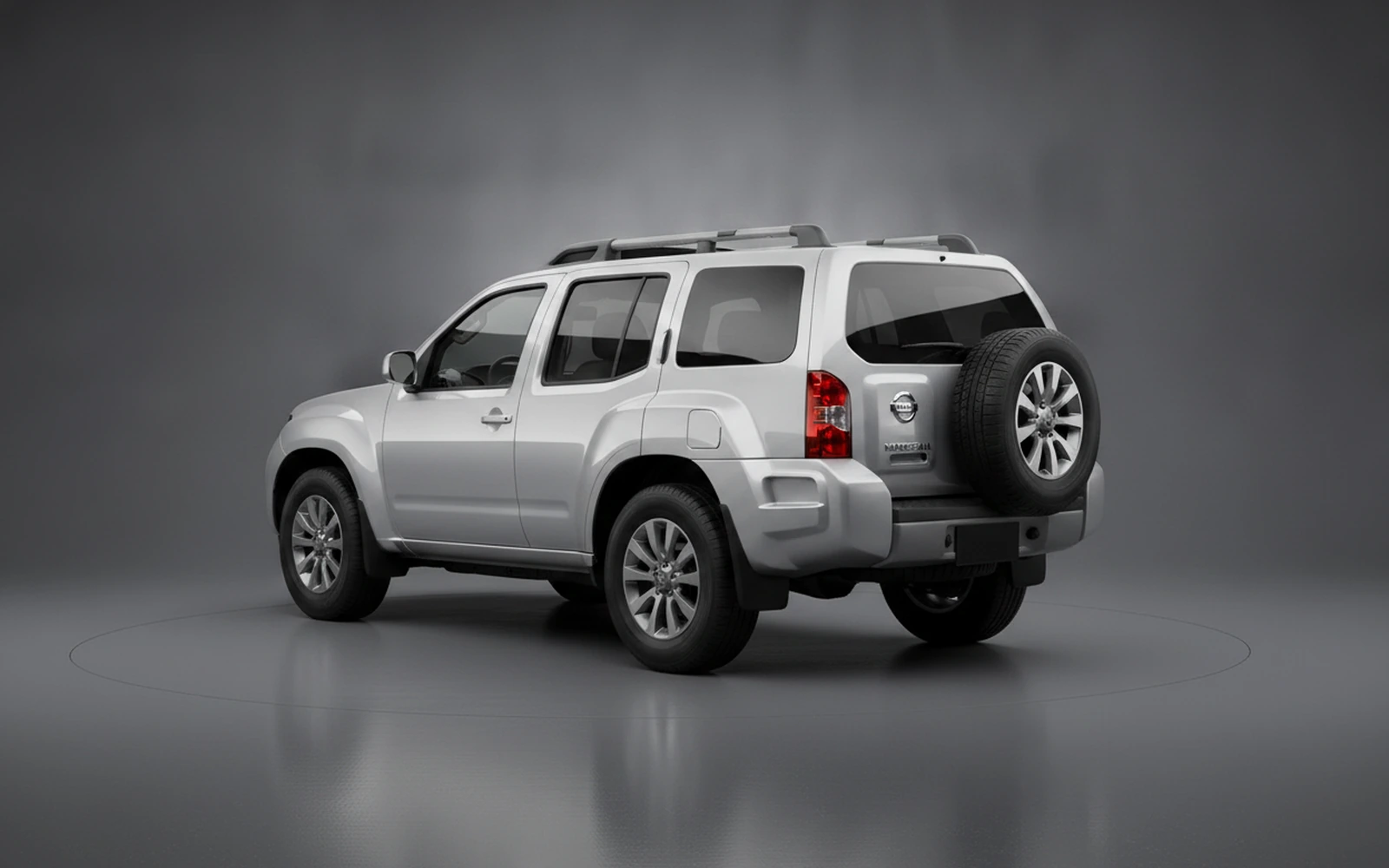 Nissan Xterra Silver 2022 — interior dashboard