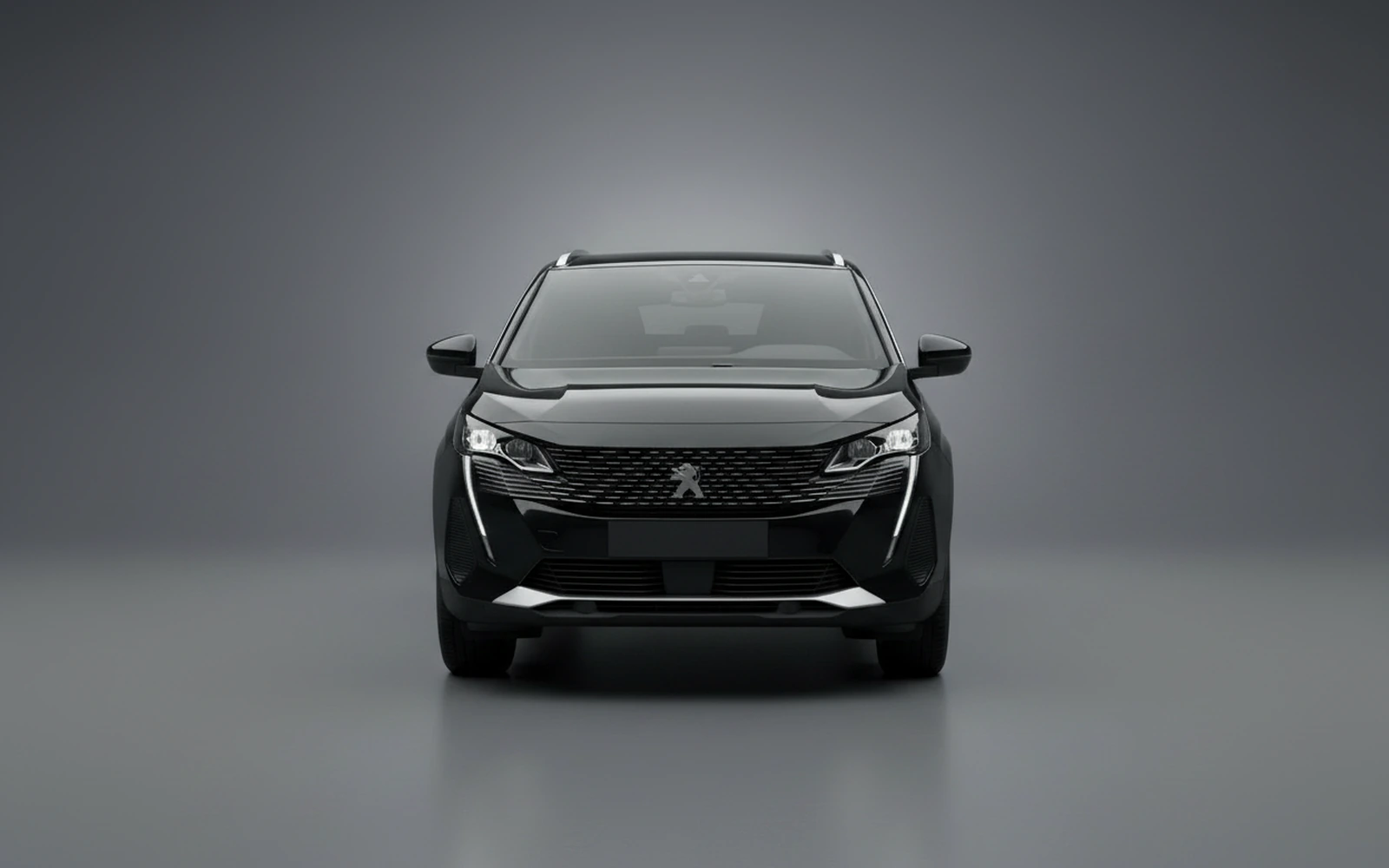Peugeot 3008 Black 2023 — exterior side view