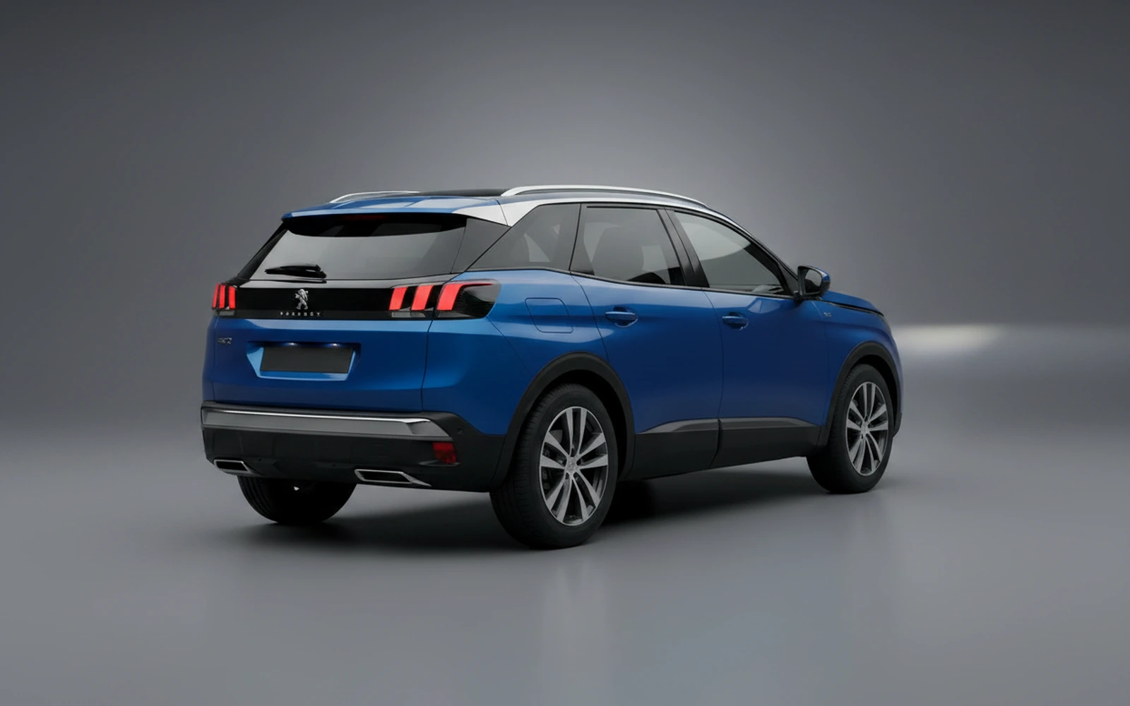 Peugeot 3008 Blue 2023 — interior dashboard