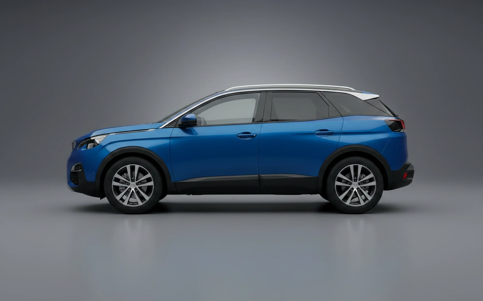 Peugeot 3008 Blue 2023 — exterior rear view