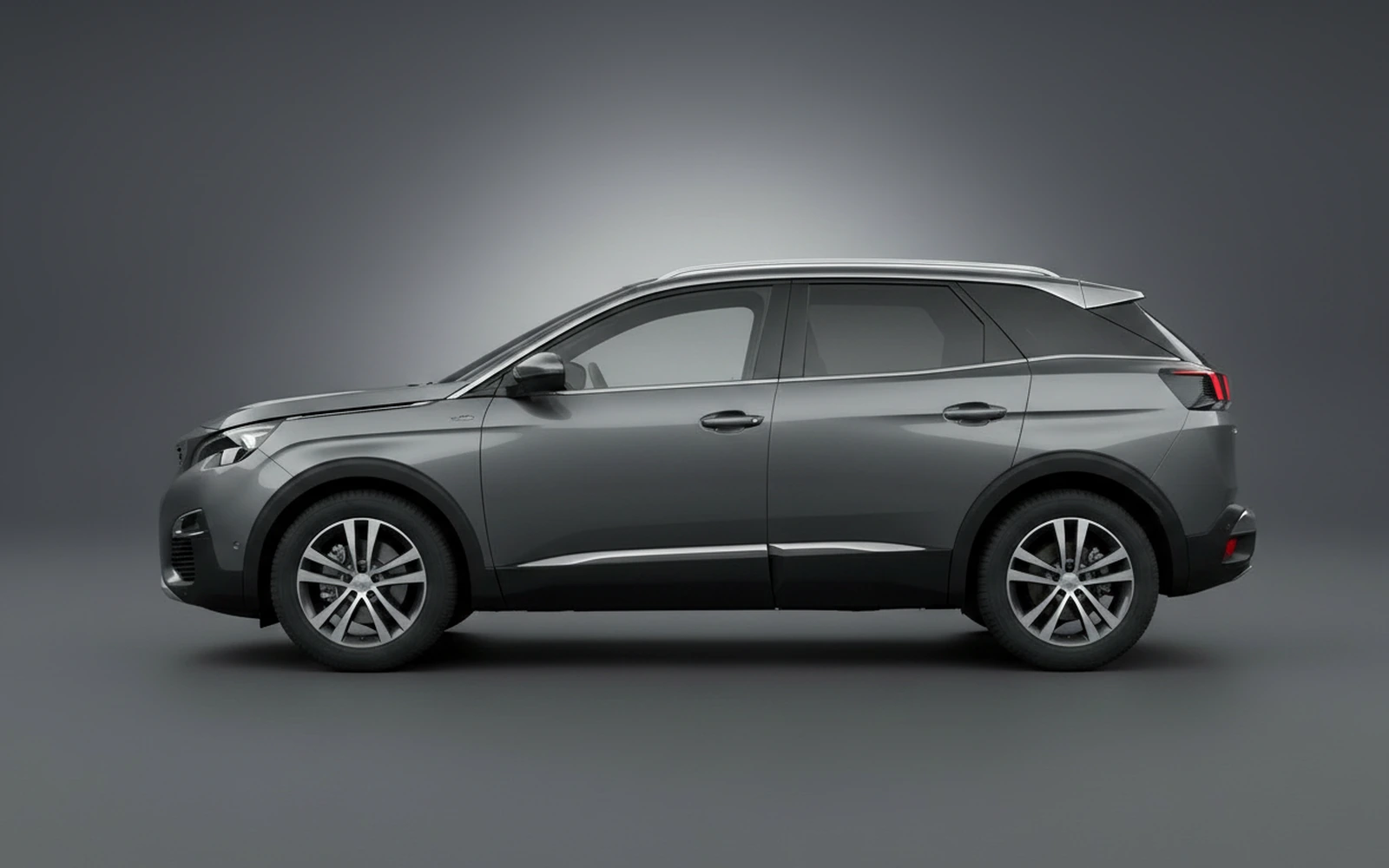 Peugeot 3008 Grey 2023 — exterior rear view