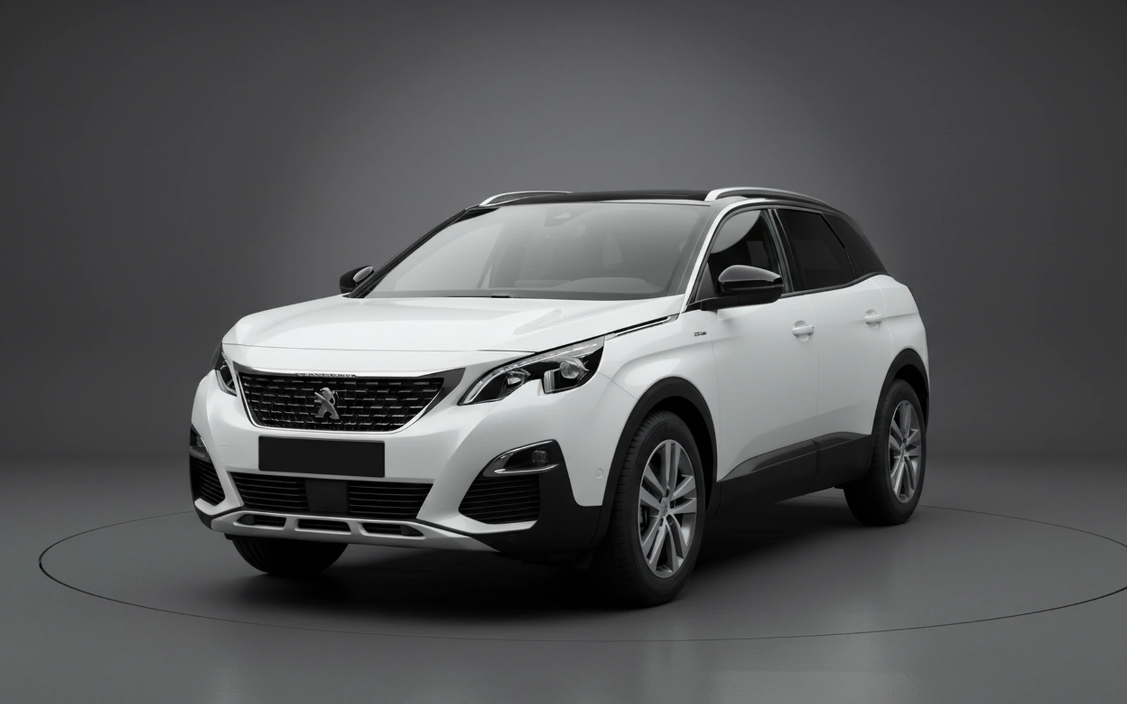Peugeot 3008 White 2023 for rent in Miami — exterior photo