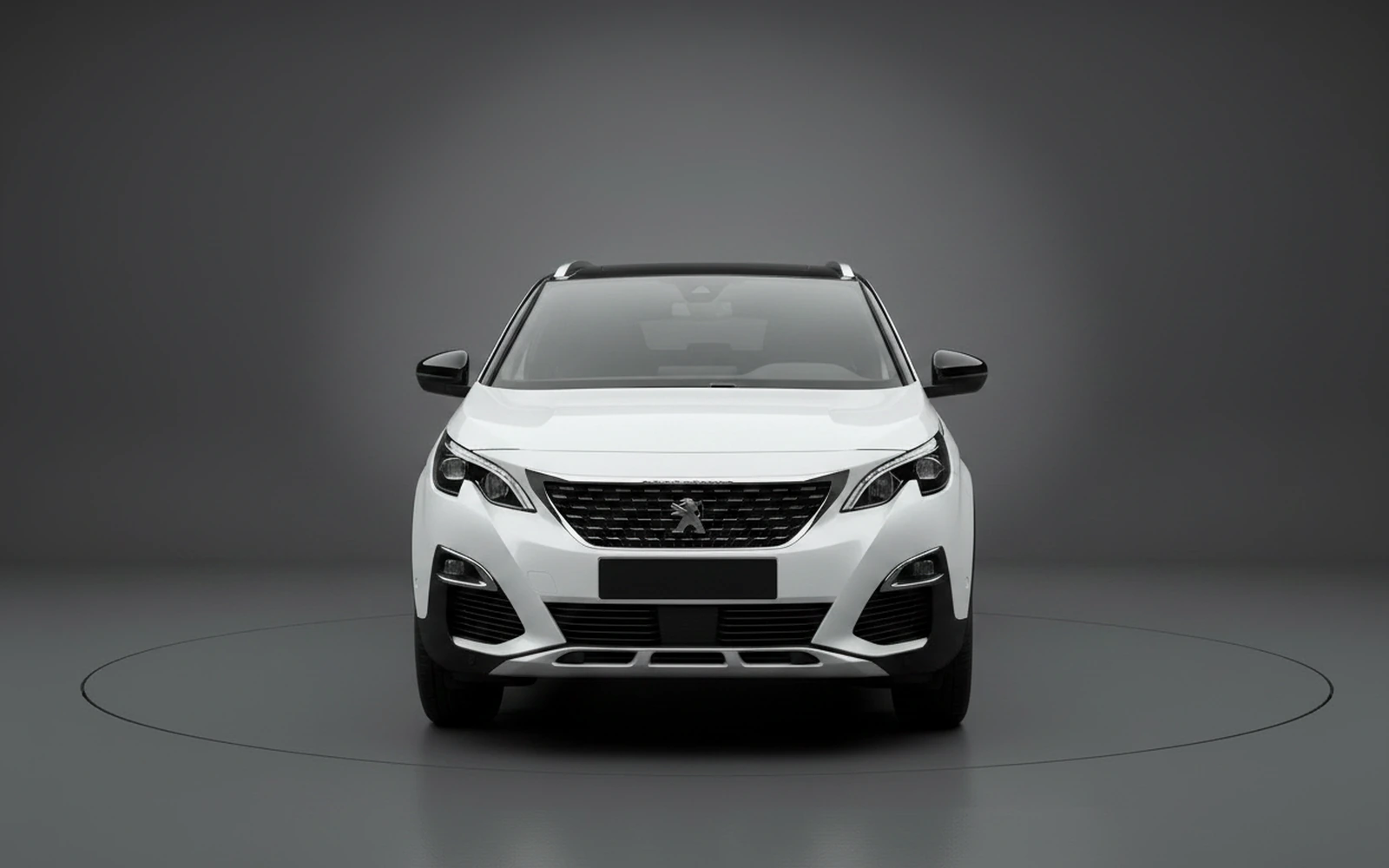 Peugeot 3008 White 2023 — exterior side view