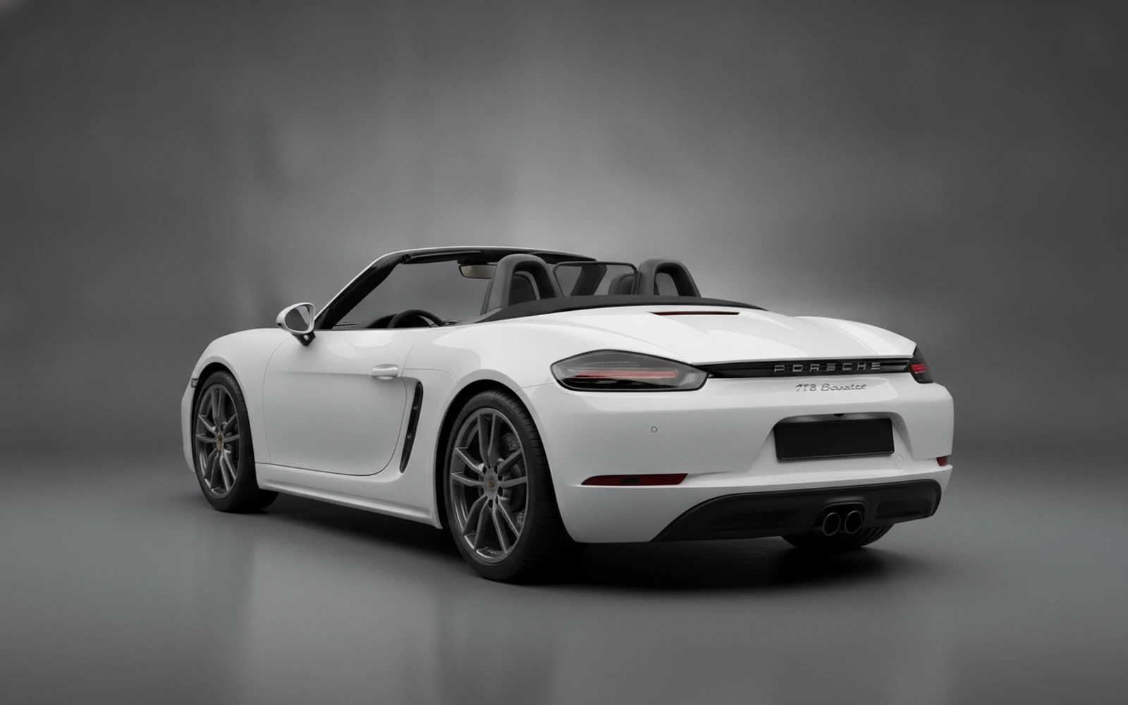 Porsche 718 Boxster Blanco 2022 — interior dashboard