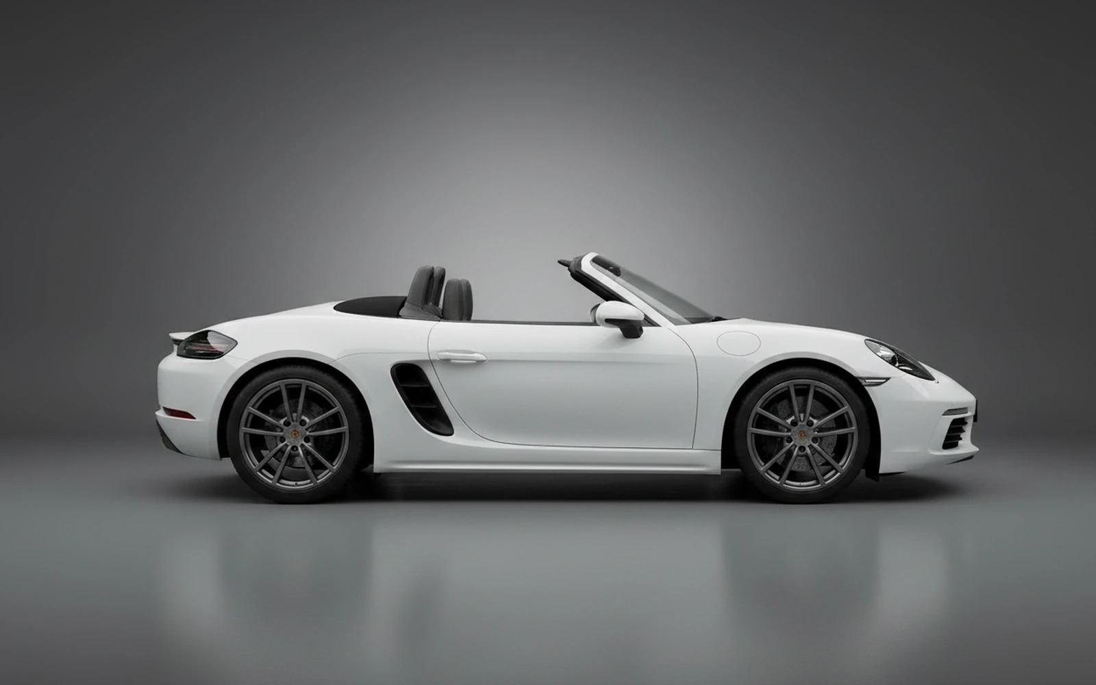Porsche 718 Boxster Blanco 2022 — exterior rear view