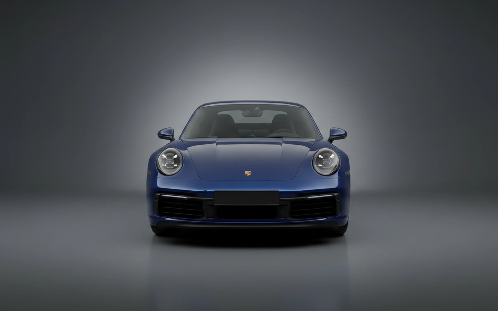 Porsche 911 Carrera S Azul 2020 — exterior side view