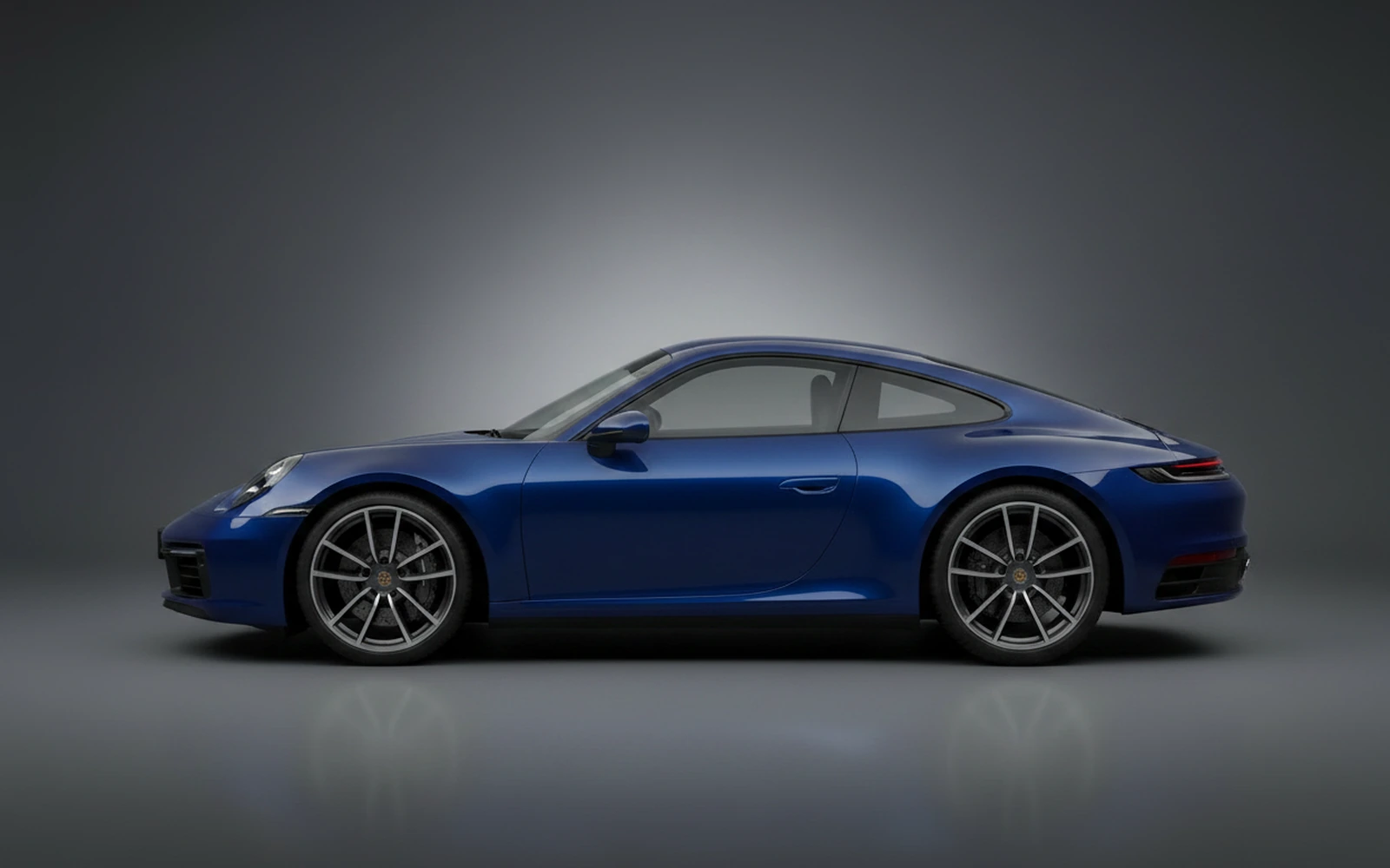 Porsche 911 Carrera S Azul 2020 — exterior rear view