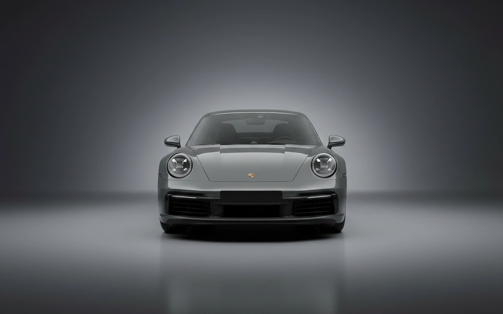 Porsche 911 Carrera S Grey 2020 — exterior side view