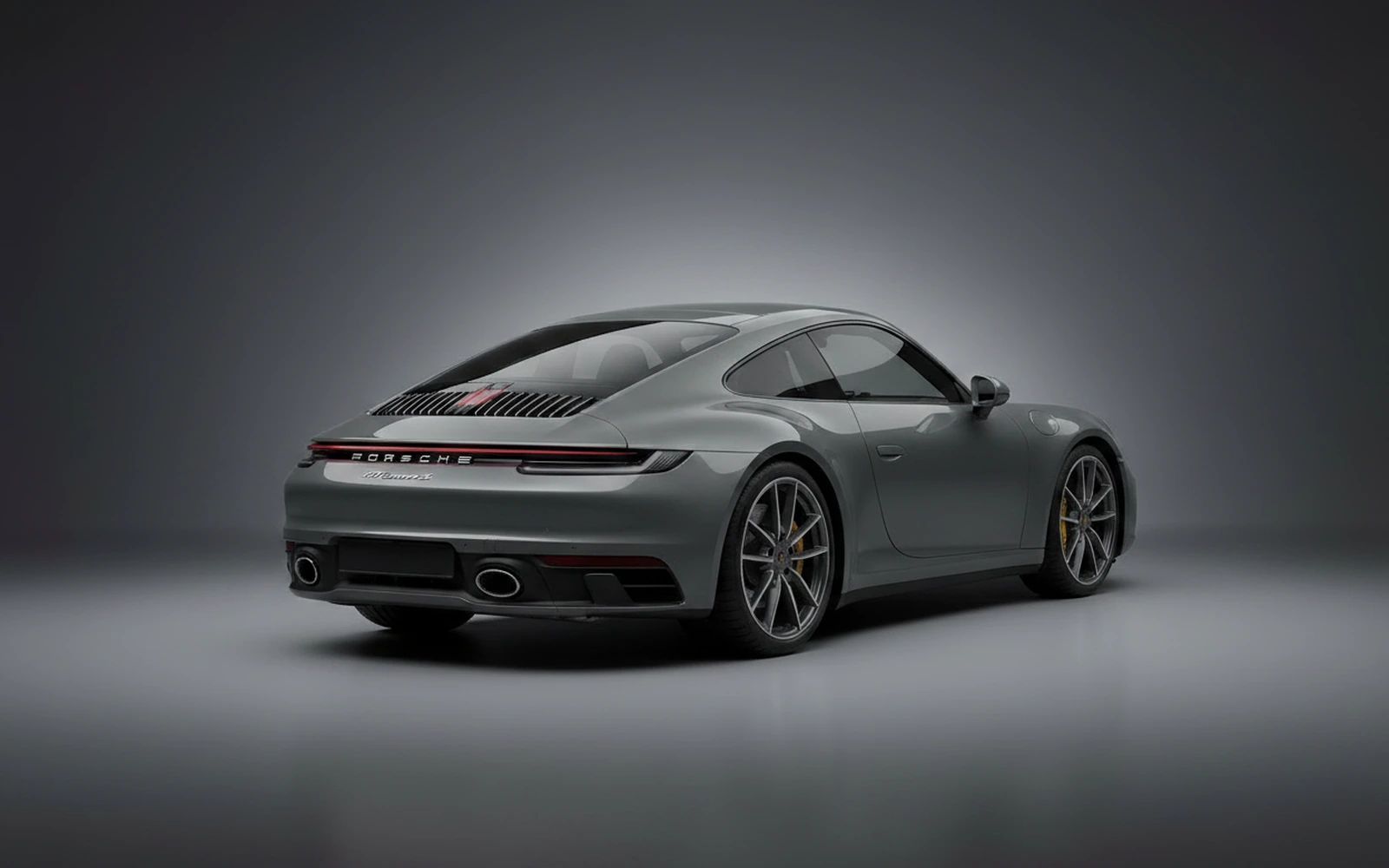 Porsche 911 Carrera S Grey 2020 — interior dashboard