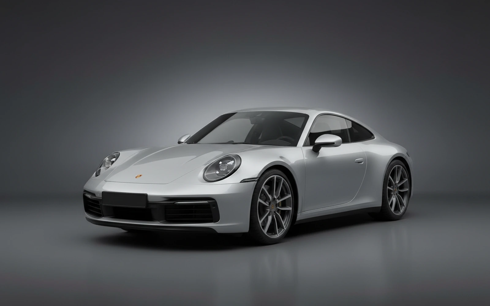 Porsche 911 Carrera S Plata 2020 for rent in Miami — exterior front view
