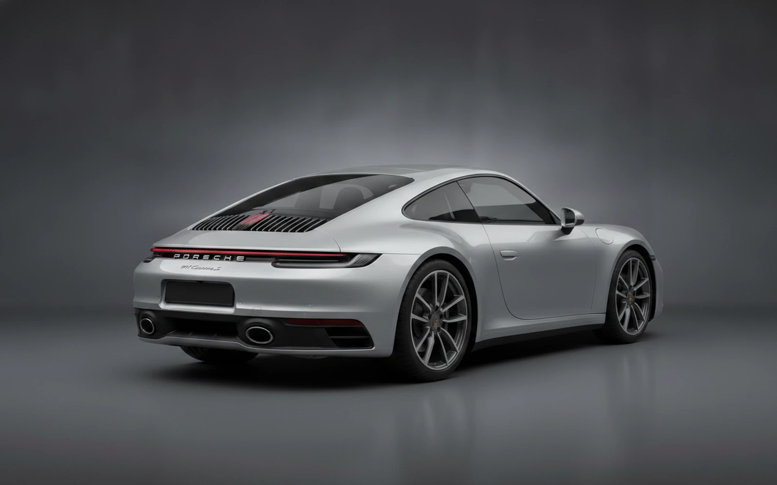 Porsche 911 Carrera S Plata 2020 — interior dashboard