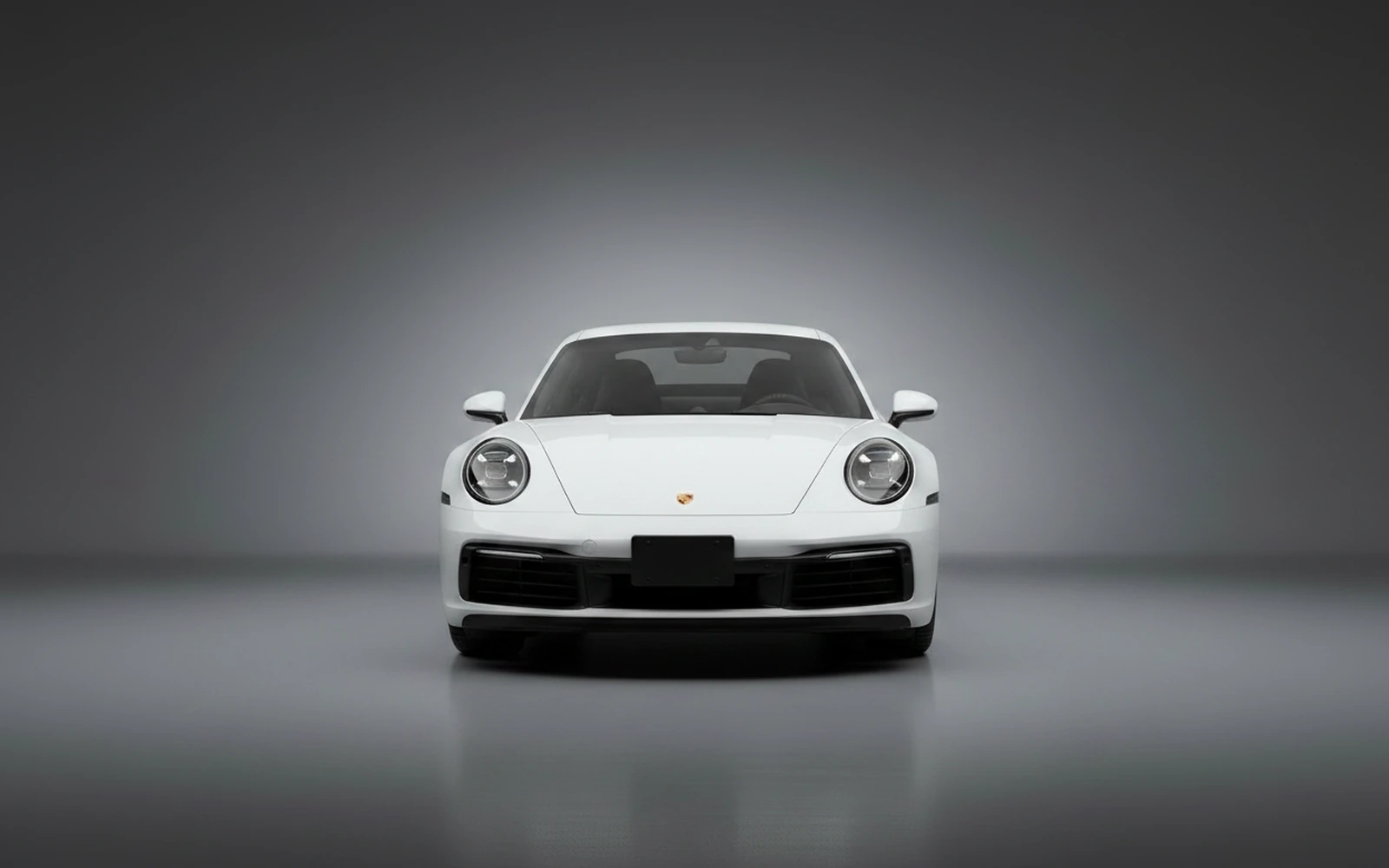 Porsche 911 Carrera S White 2020 — exterior side view