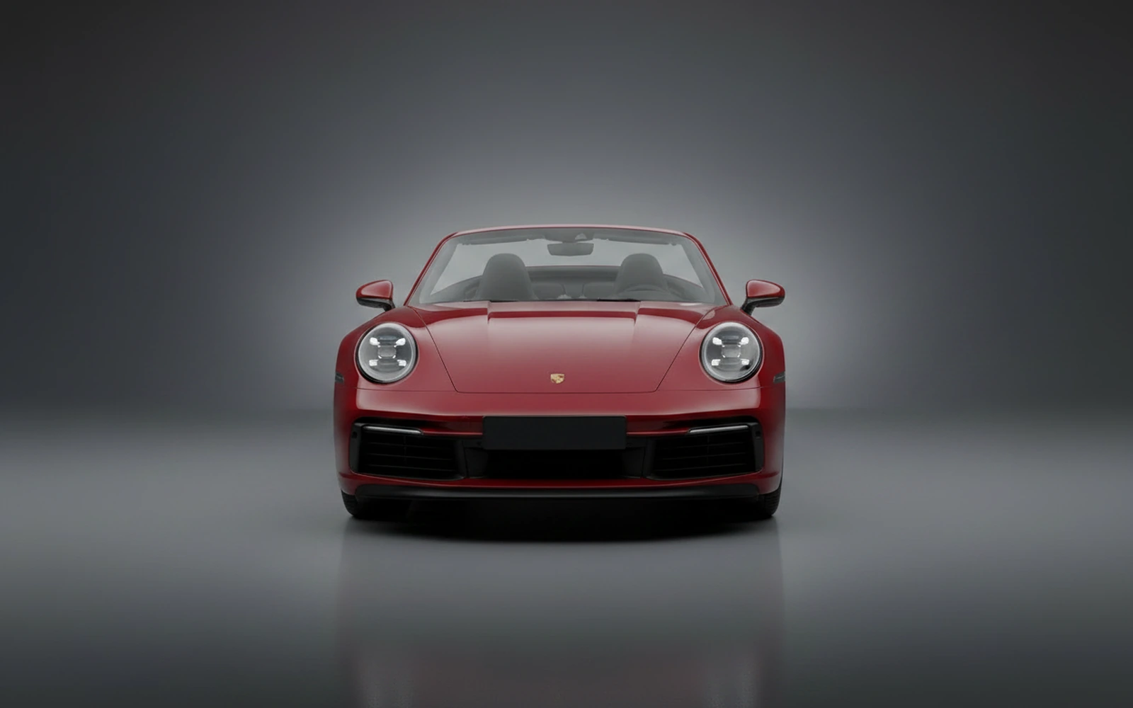 Porsche 911 Carrera Red 2024 — exterior side view